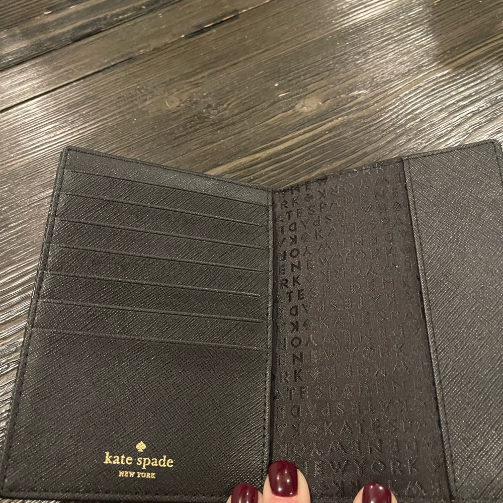 Kate Spade Pink/Blue/Black striped passport Holder
NWOT - Picture 4 of 6
